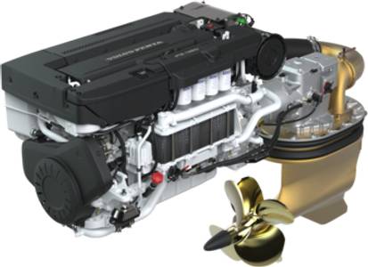 Volvo Penta   D13-IPS1350 Engine