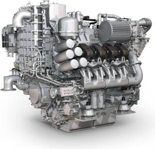 MTU   8V 4000 M63 Engine