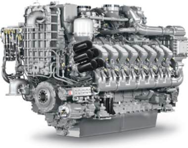 MTU   16V 4000 M53 Engine