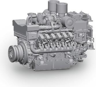 MTU   12V 4000 M93L Engine