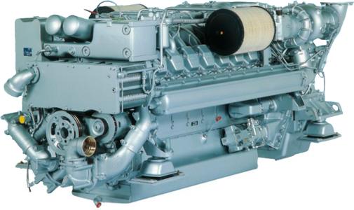 MTU   12V 2000 M91 Engine