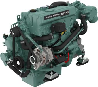 Volvo Penta   D2-75 Engine