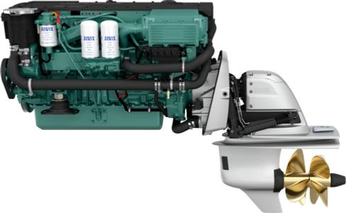 Volvo Penta   D6-330/DP Engine