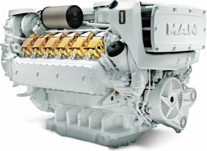 MAN   V12-1400 Engine