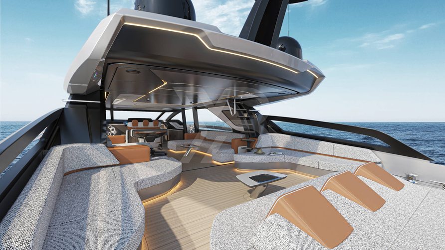 Atlantica 84 /01 yacht exterior 4
