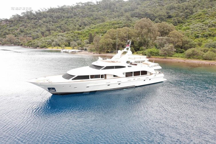 Turk's yacht exterior 9