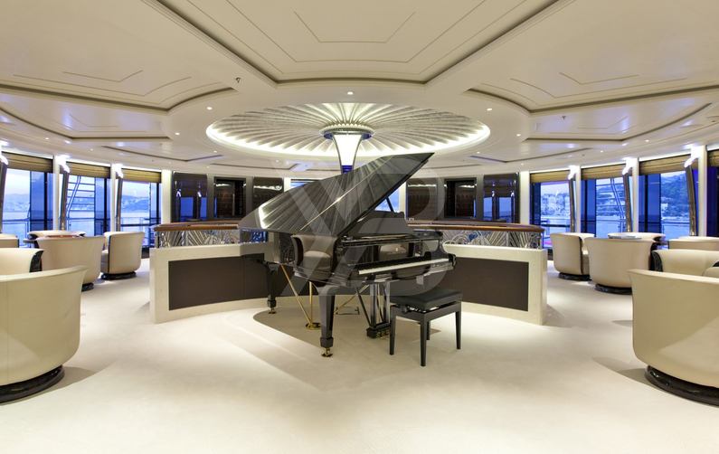 Serene yacht interior 12