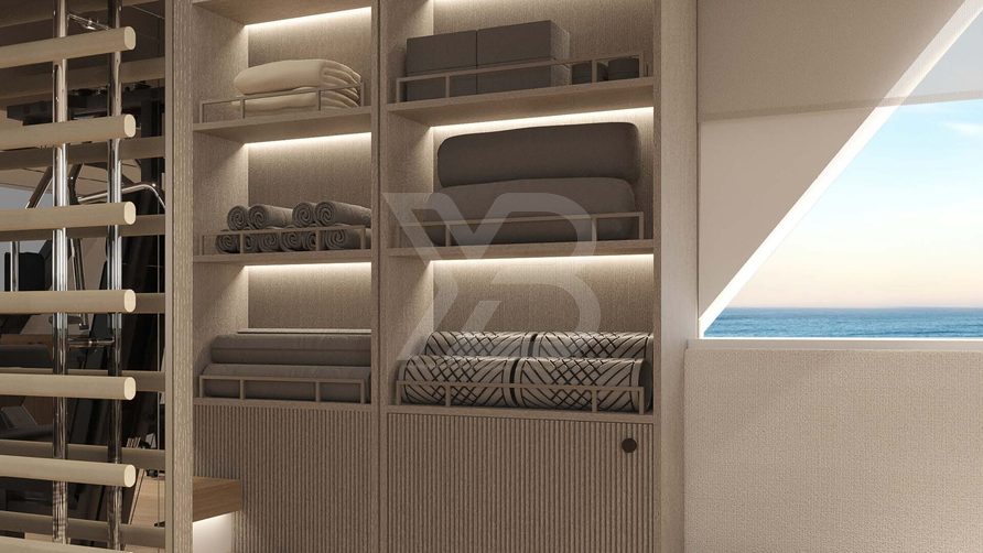 Project Secret yacht interior 31