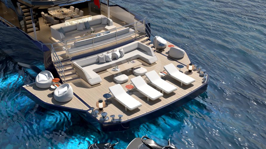Queen Yaz yacht exterior 5