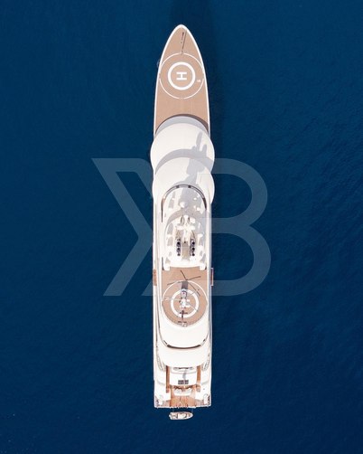 Dilbar yacht exterior 7