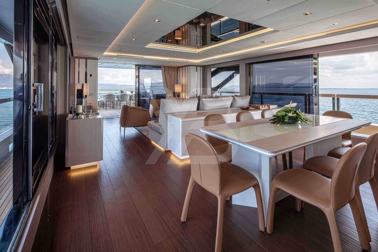 Lady K yacht interior 34