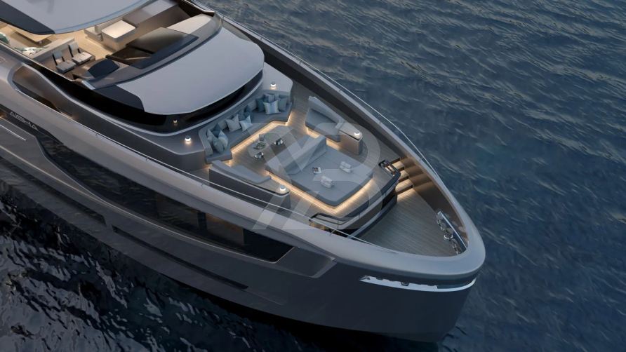 Aisha yacht exterior 3