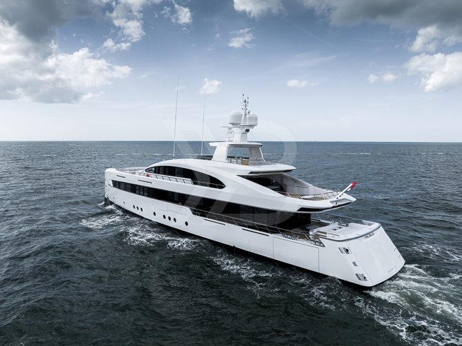 Milele yacht exterior 3