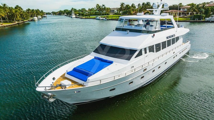 No Regrets yacht exterior 3