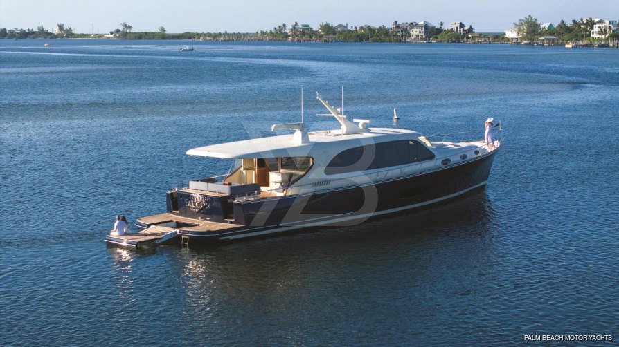 Falcon yacht exterior 2