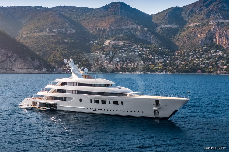 Bliss yacht exterior 9