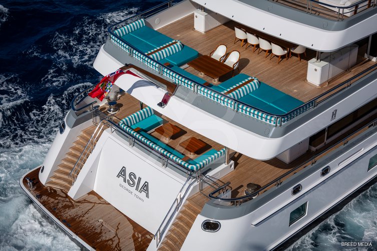 Asia yacht exterior 38