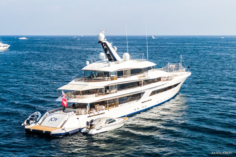 Joy yacht exterior 45