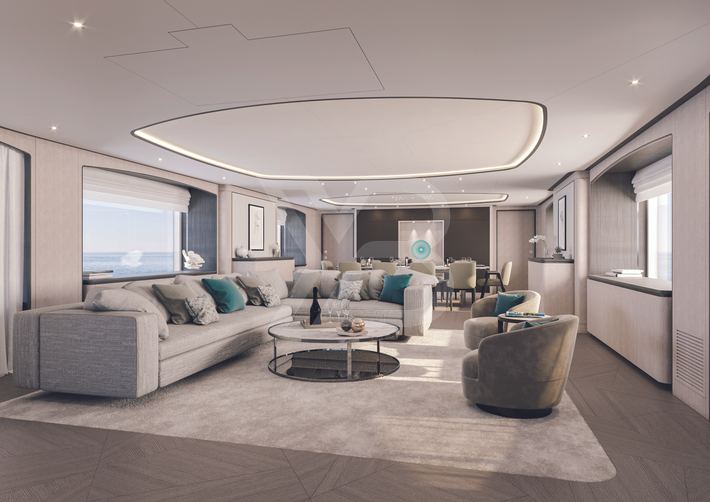 Donna Santa Due yacht interior 7