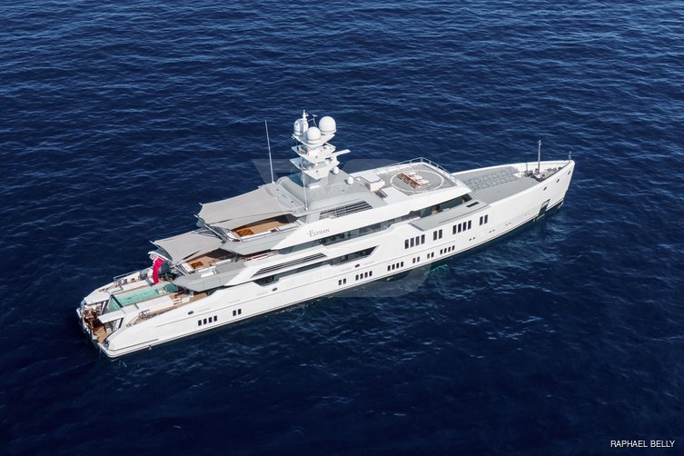 Elysian yacht exterior 5