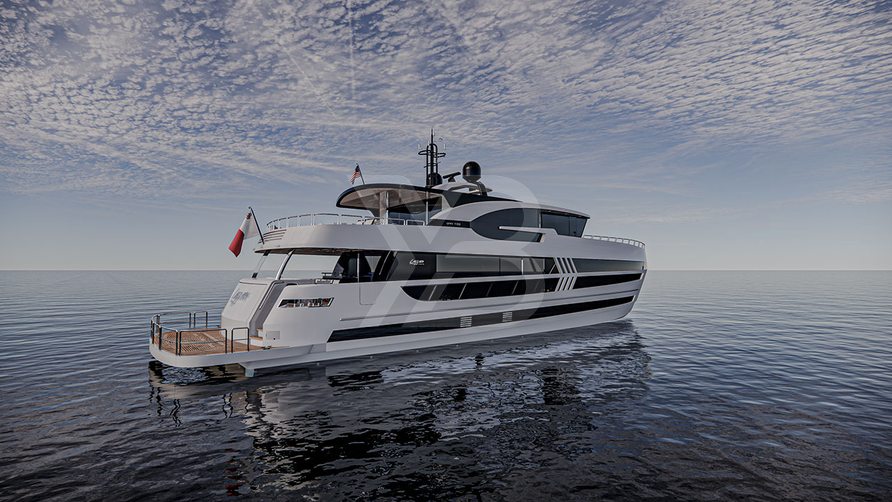 Lazzara UHV 100/01 yacht exterior 2