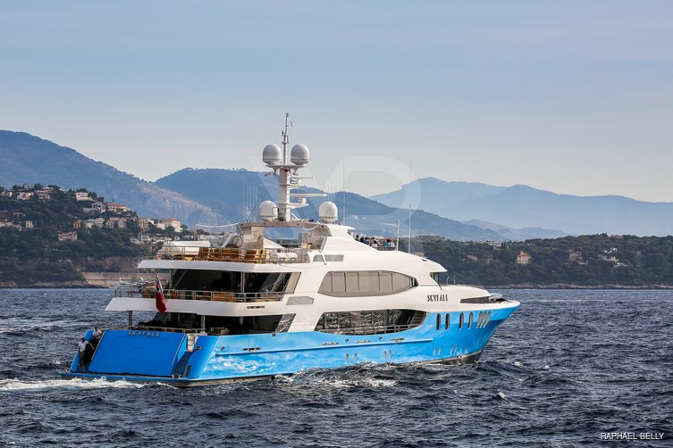 Skyfall yacht exterior 14