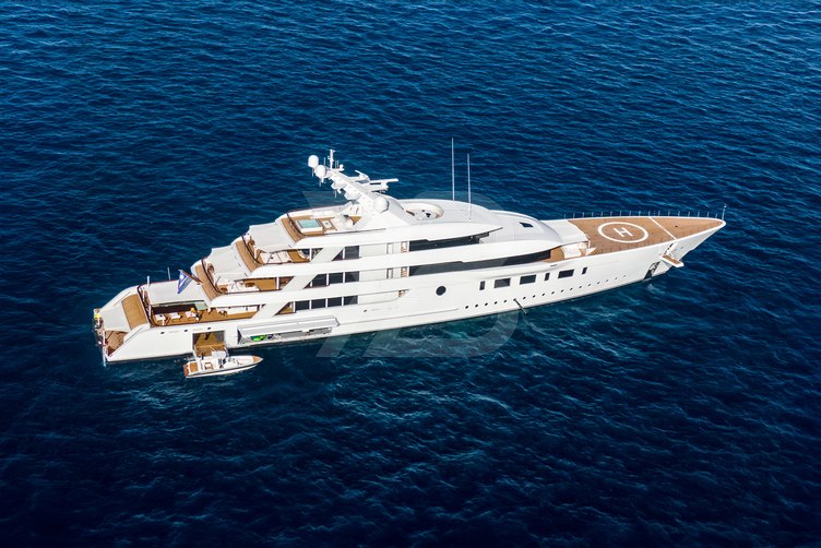 Bliss yacht exterior 11