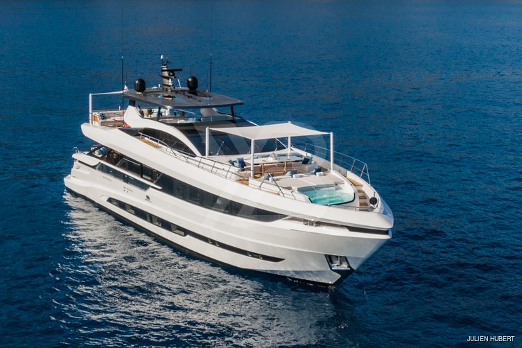 Artemis yacht exterior 23