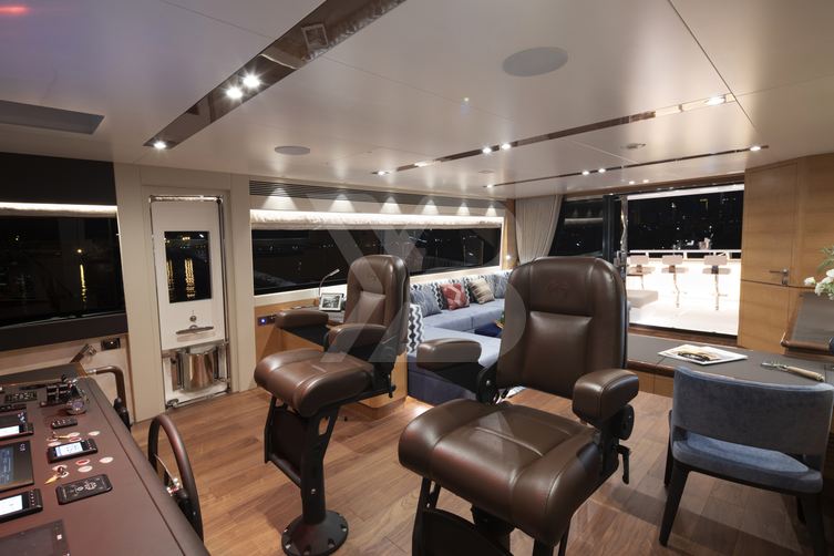 One More Time yacht interior 16