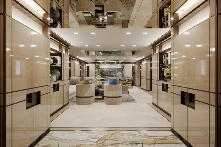 Reliance yacht interior 14