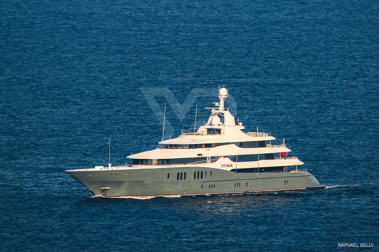 Titan yacht exterior 2