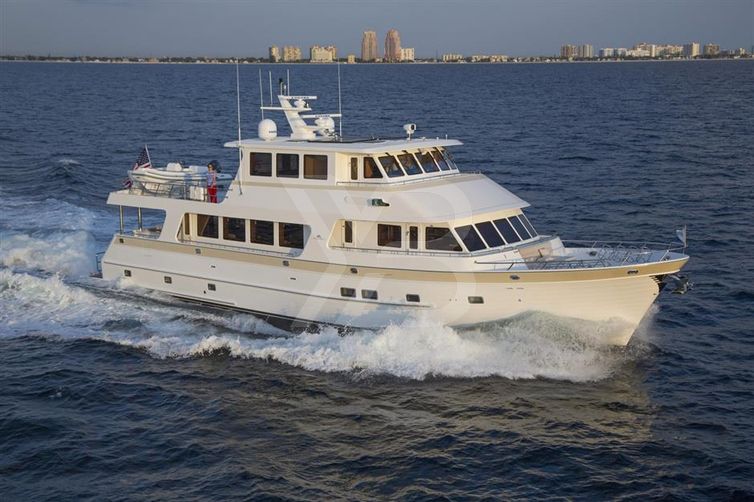 Blue Chip yacht exterior 2