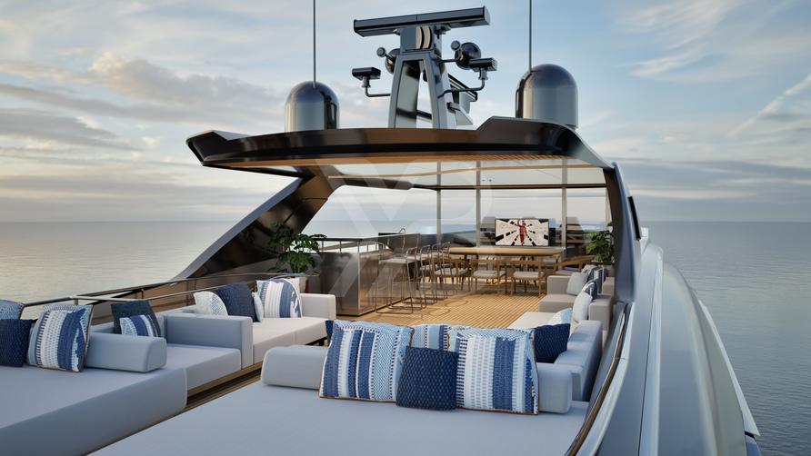 ISA Viper 130 yacht exterior 4