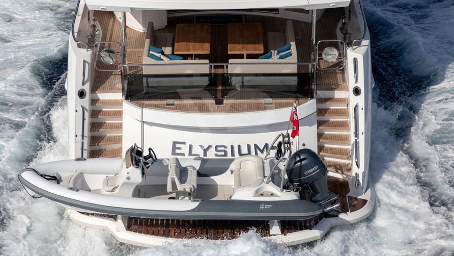 Elysium yacht exterior 22