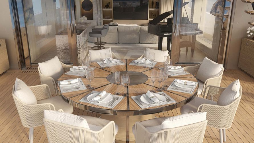 Project Secret yacht interior 27