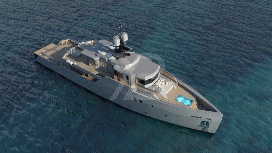 Project Obsidian Blade yacht exterior 3