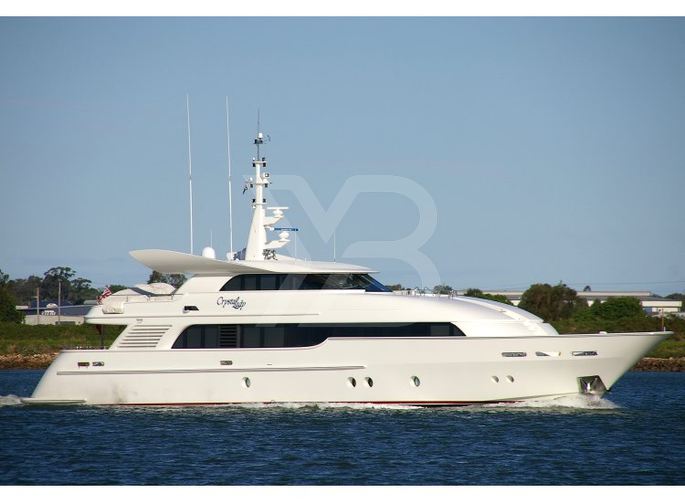 Crystal Lady yacht exterior 4