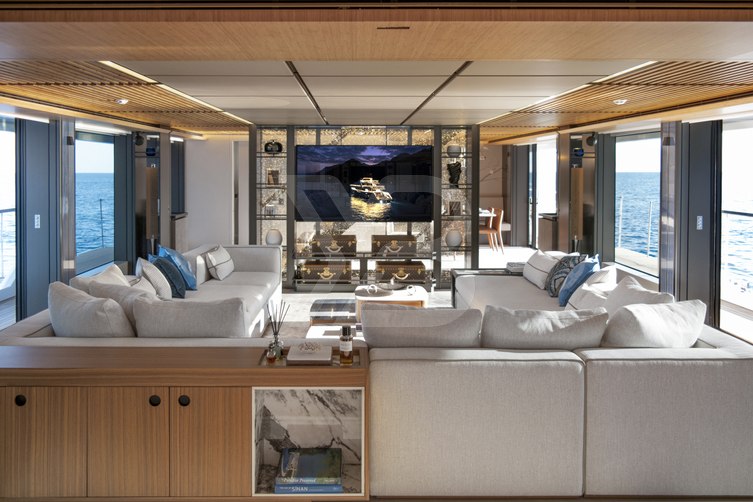 Al Waab yacht interior 8