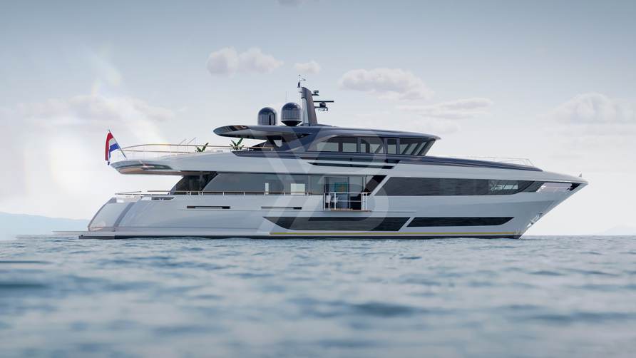 Project May yacht exterior 2