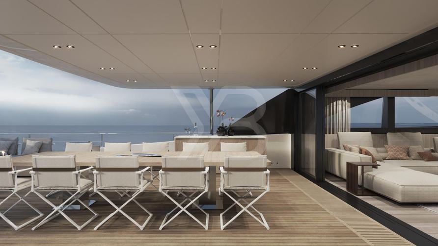 Andiamo yacht exterior 27