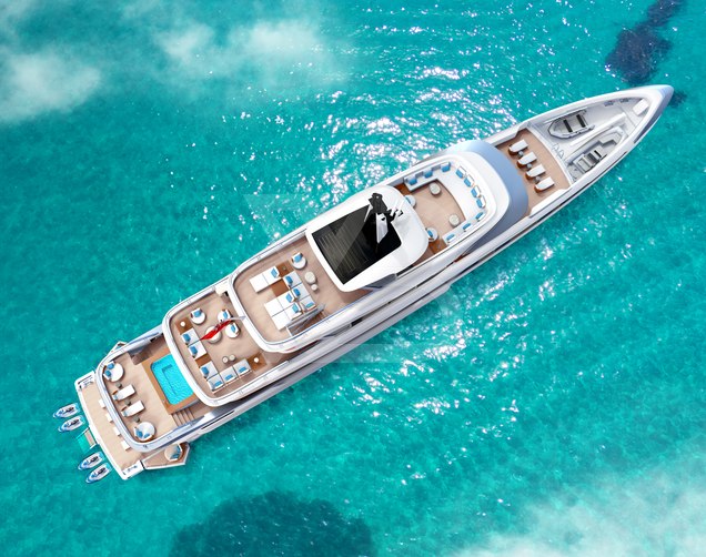 GTT 170 yacht exterior 17