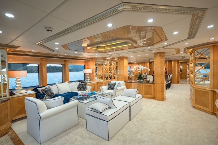 Lady Azul yacht interior 7