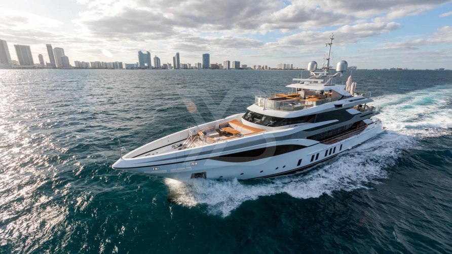 Bacchanal yacht exterior 2