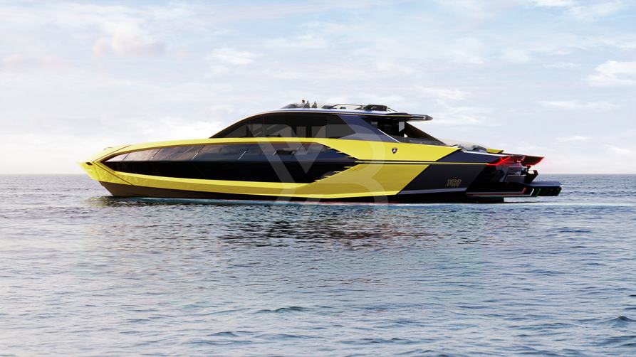 Lamborghini 101 / 01 yacht exterior 10