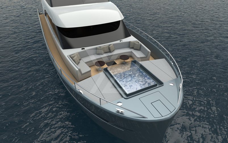 St Barth 85 Fly yacht exterior 3