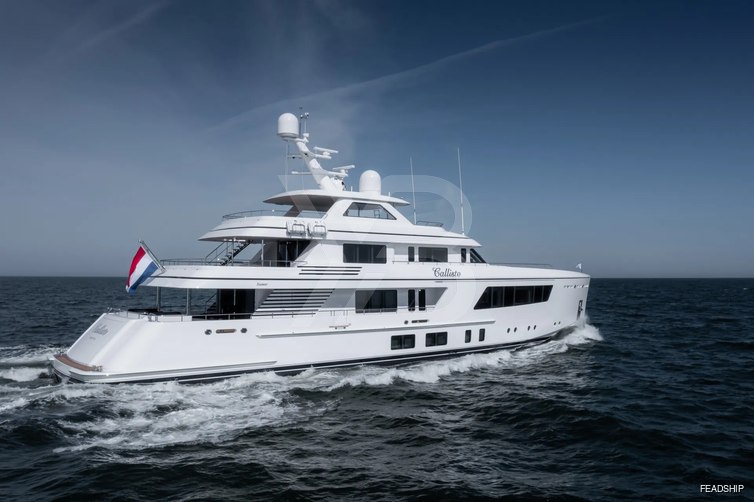 Callisto yacht exterior 7