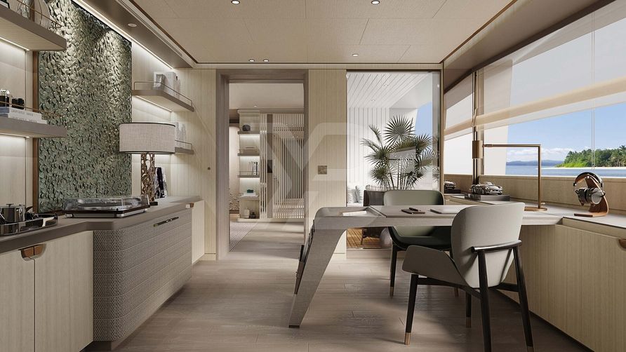 Project Secret yacht interior 12