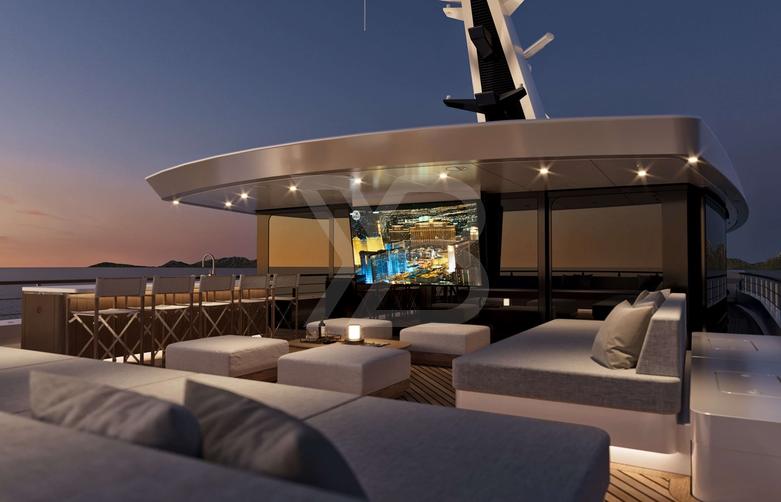 Les Cinq yacht interior 4