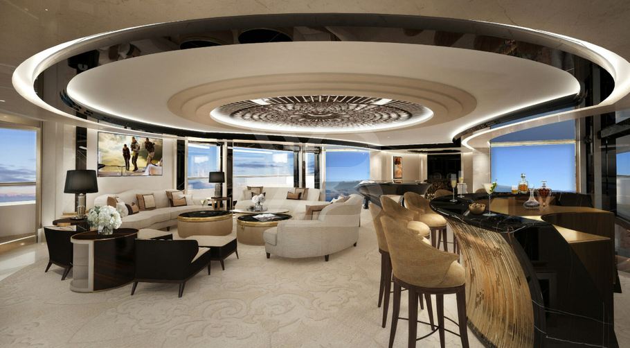 Kismet yacht interior 16