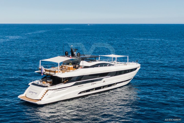 Artemis yacht exterior 5